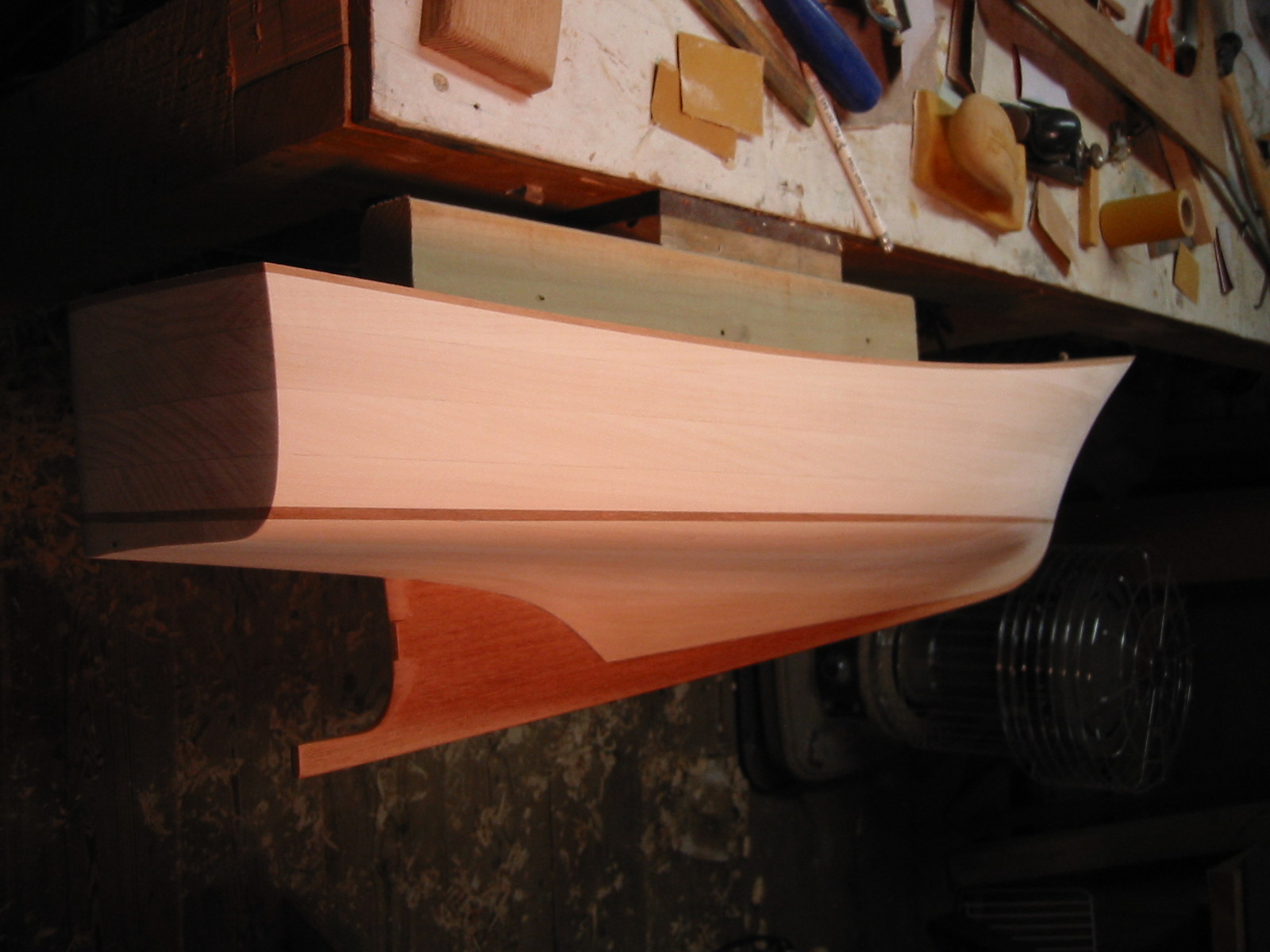 John's Bay Boat Agamenticus half hull model