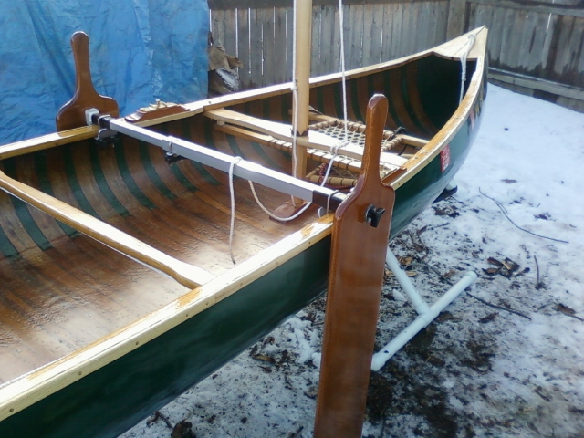 mahogany leeboards